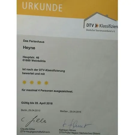 A Heyne Modern Retreat * Weinboehla