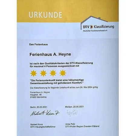 A Heyne Modern Retreat Weinboehla
